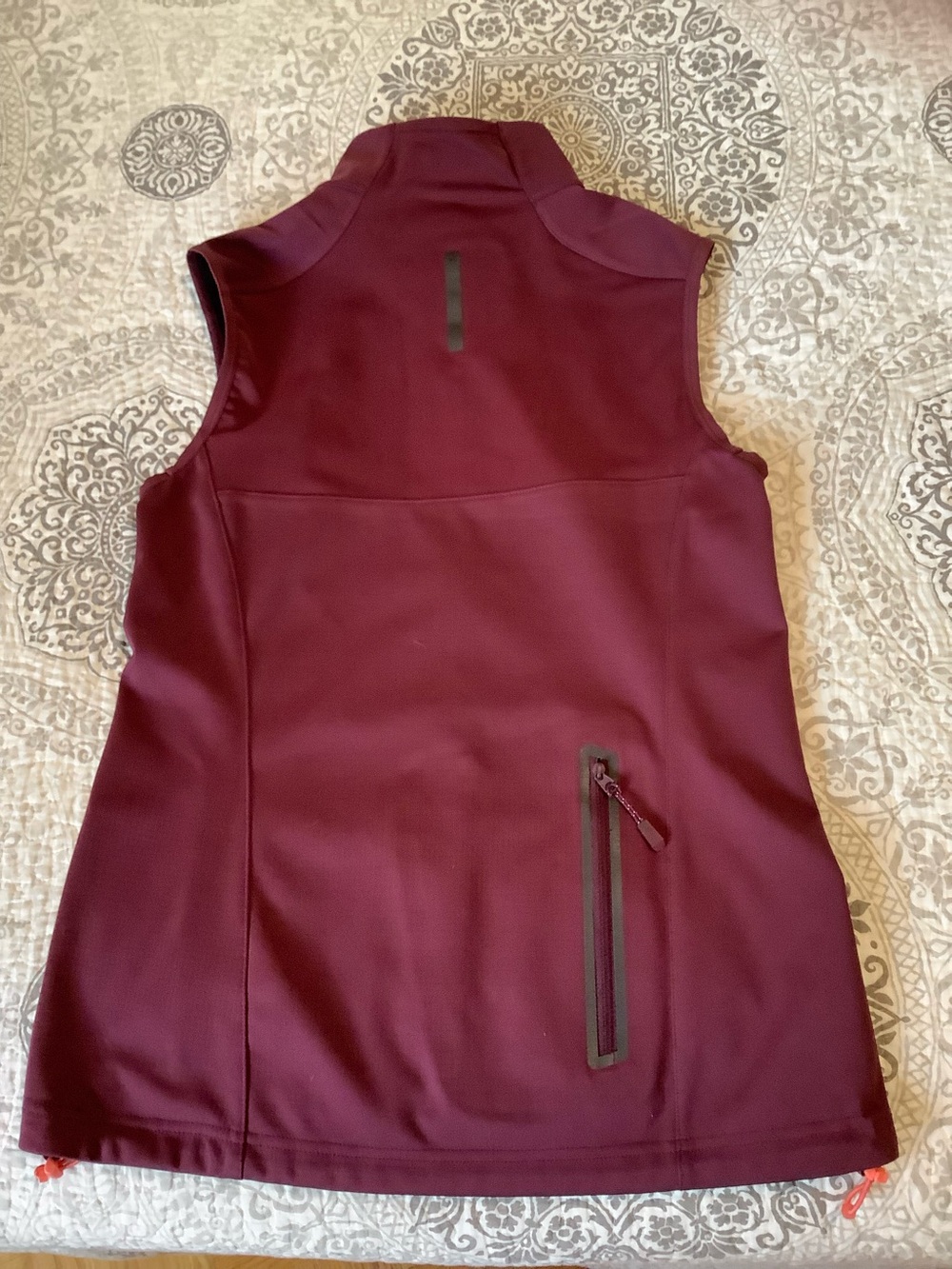Women's Burgundy Performance Vest